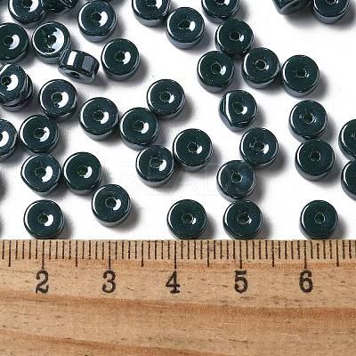 Opaque Colours Luster Glass Seed Beads SEED-E001-P3x6mm-A04-1