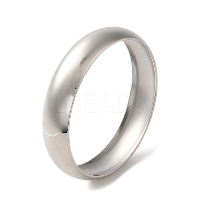 Non-Tarnish 304 Stainless Steel Plain Bangles BJEW-Q773-03D-P-1