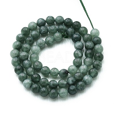 Natural Quartz Beads Strands G-N355-6mm-05-1