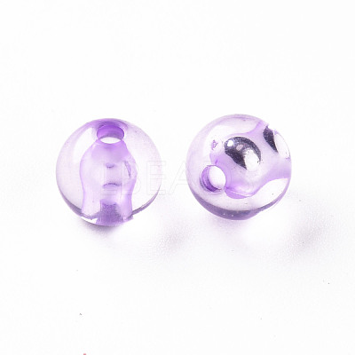 Transparent Acrylic Beads MACR-S370-A8mm-746-1