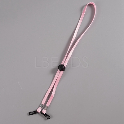 Polyester Hat Flexible Removable Chin Cord OCOR-WH0064-25G-1