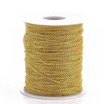 Brass Cable Chains CHC-034Y-G-1-1