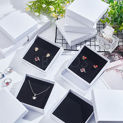 Texture Paper Jewelry Gift Boxes OBOX-NB0001-10D-01-1