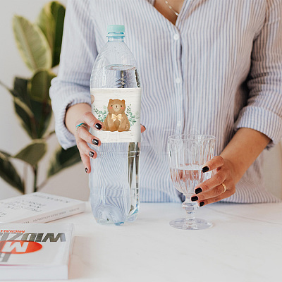 Bottle Label Adhesive Stickers DIY-WH0520-018-1