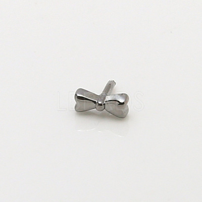 Brass Bowknot Head Pins BAPE-PW0002-13B-03-1