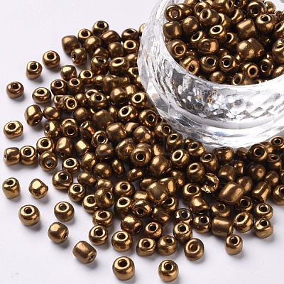 6/0 Glass Seed Beads SEED-US0003-4mm-601-1