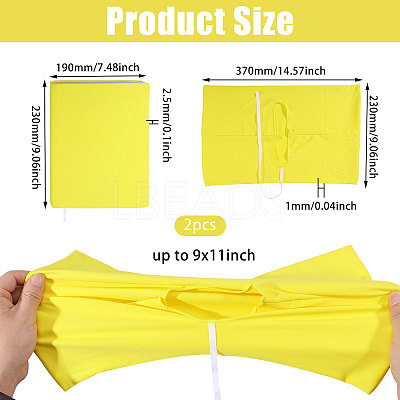 Polyester Book Cover OFST-WH0004-144A-1