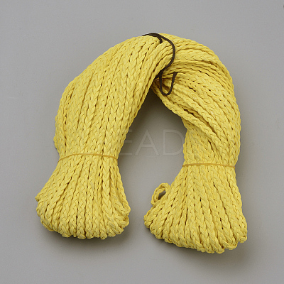 Braided Faux Suede Cord LW-Q008-2.7mm-1063-1