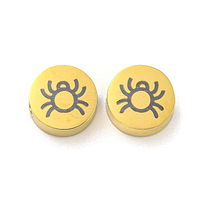 Halloween Theme 304 Stainless Steel Beads STAS-M069-01S-G-1