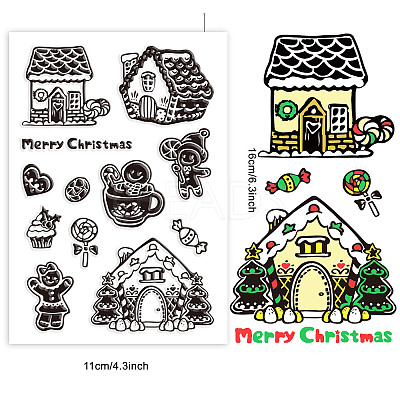 Custom PVC Plastic Clear Stamps DIY-WH0448-0086-1