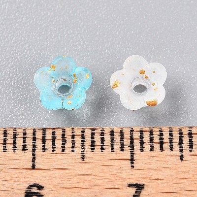Frosted Transparent Acrylic Beads LS-X-OACR-N137-72I-1