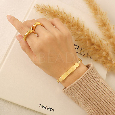 304 Stainless Steel Snake Chains Bracelets WGDD3E4-02-1