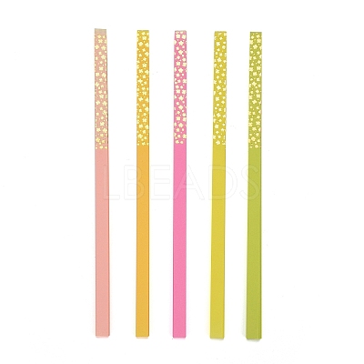 Luminous Lucky Star Origami Paper DIY-WH0011-E01-1