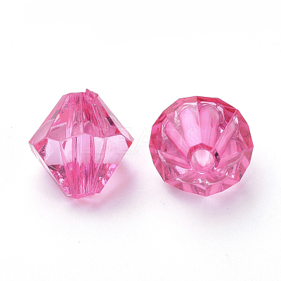 Transparent Acrylic Beads TACR-S146-8mm-03-1