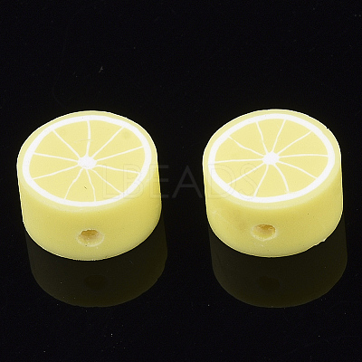 Handmade Polymer Clay Beads CLAY-Q215-01E-1