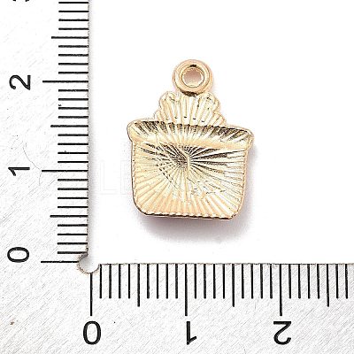 Christmas Theme Alloy Enamel Pendants X-ENAM-D060-04A-1