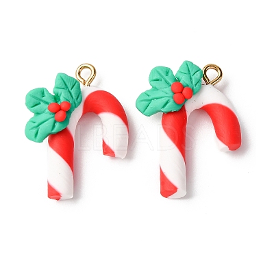Christmas Handmade Polymer Clay Pendants LS-CLAY-B007-02B-1