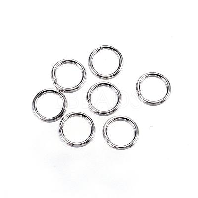 Tarnish Resistant 304 Stainless Steel Open Jump Rings STAS-D448-097P-5.5mm-1