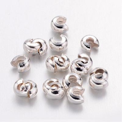 Iron Crimp Beads Covers IFIN-H028-S-1