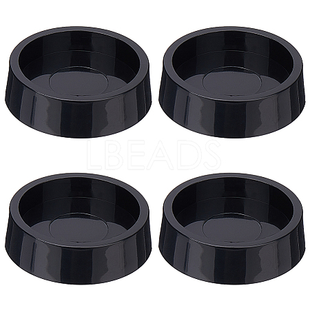 Gorgecraft 4Pcs Plastic Antislip Furniture Wheel Stopper FIND-GF0005-83-1