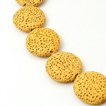Natural Lava Rock Beads Strands G-I034-07-1