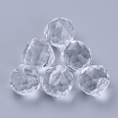 Transparent Acrylic Pendants TACR-Q261-B-V01-1