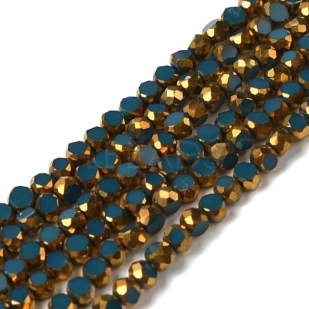 Electroplate Glass Beads Strands EGLA-P061-01A-04-1