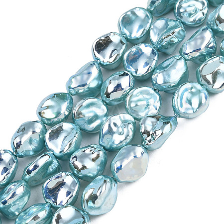 ABS Plastic Imitation Pearl Beads Strands KY-N015-11-A03-1