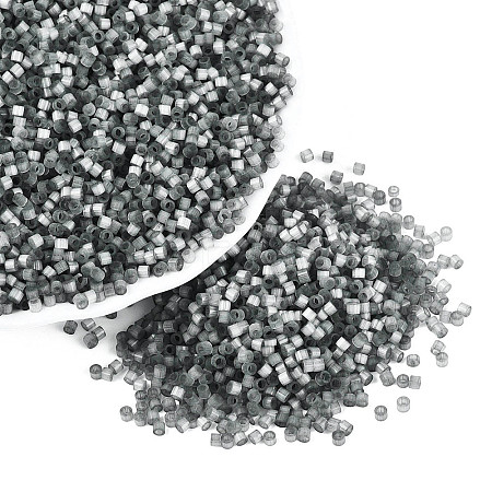 Imitation Cat Eyes Glass Seed Beads X-SEED-H003-03K-1