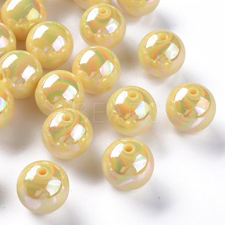 Opaque Acrylic Beads MACR-S370-D20mm-SS2105-1