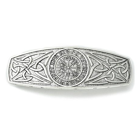 Alloy Hair Barrettes OHAR-C010-05G-AS-1