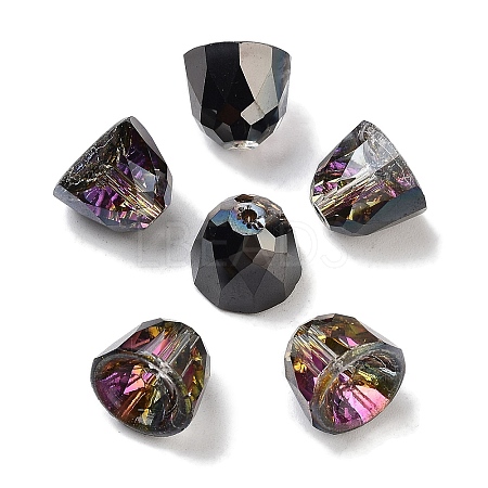 Electroplate Glass Beads EGLA-H105-01A-HP01-1
