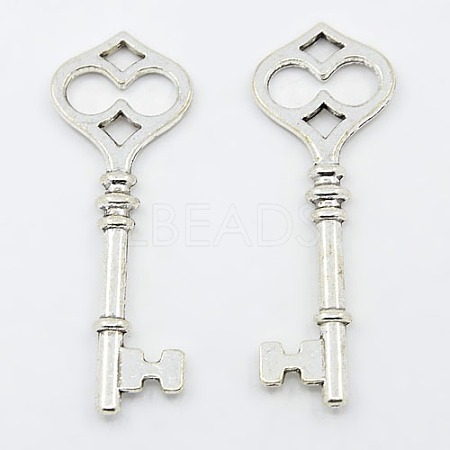 Tibetan Style Alloy Big Pendants TIBEP-14692-AS-FF-1