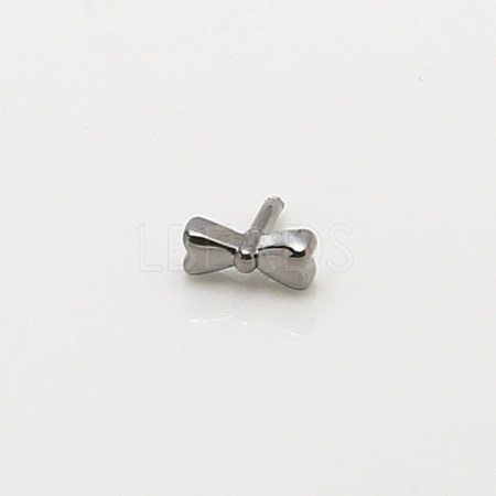 Brass Bowknot Head Pins BAPE-PW0002-13B-03-1
