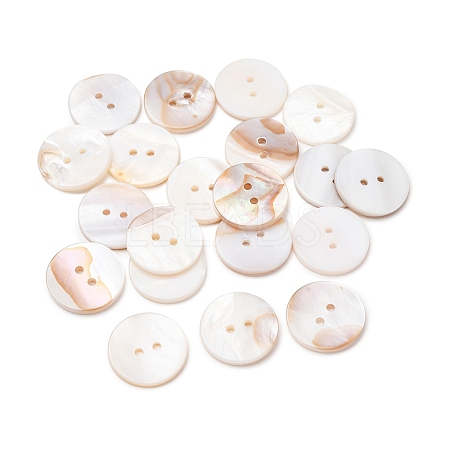 Natural Shell Buttons SH-CBACDEA-01-1