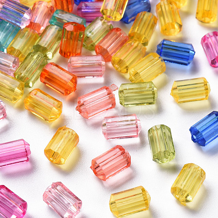 Transparent Acrylic Beads TACR-S154-27B-1