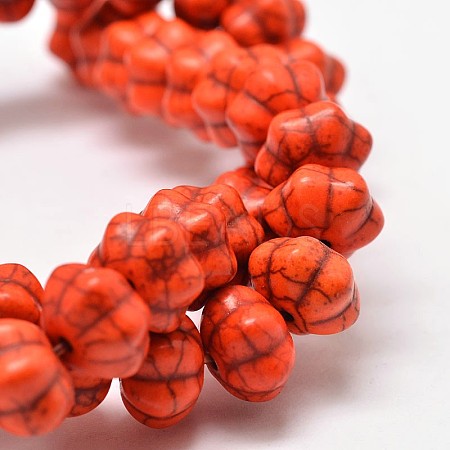 Dyed Synthetic Turquoise Bead Strands G-M148-02-D-1