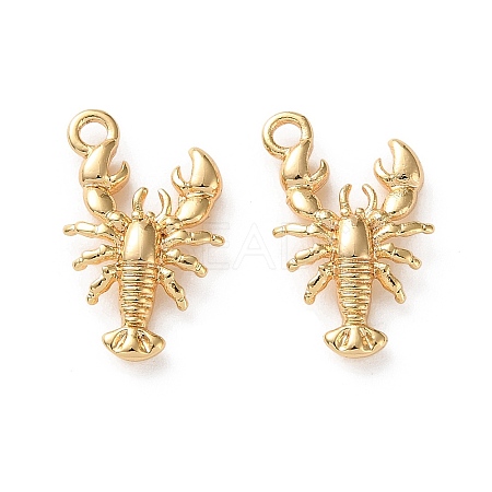 Ocean Brass Pendants KK-L266-02G-G-1