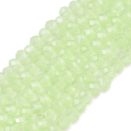 Glass Beads Strands EGLA-A044-J1mm-D08-1