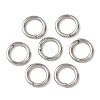 Tarnish Resistant 304 Stainless Steel Open Jump Rings X-STAS-Q186-02-5x0.8mm-1
