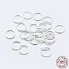 925 Sterling Silver Soldered Closed Jump Rings STER-F036-03S-0.9x6-3