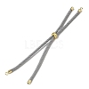 3MM Adjustable Round Nylon Braided Cord Bracelet Making FB-CBAA152-04G-32-2