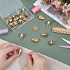 20Pcs Alloy Shank Buttons BUTT-PH0001-82B-G-3