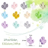 24Pcs 12 Colors Cactus Silicone Beads JX324A-01-2