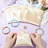 Satin Cloth Drawstring Pouches with Flower ST-CJ0048-001B-4
