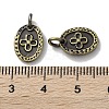 Tibetan Style Brass Pendants KK-M284-31AB-3