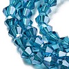 Transparent Electroplate Glass Beads Strands LS-EGLA-A039-T2mm-A01-3