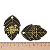 100Pcs Gold Stamping Paper Printed Gift Tags CDIS-H007-14B-4