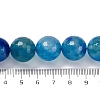 Natural Agate(Dyed & Heated) Beads Strands G-K390-A17-01-5