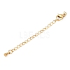 304 Stainless Steel Curb Chain Extender X-STAS-G383-06G-1